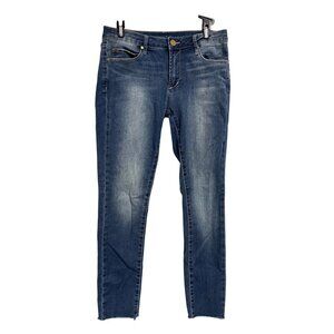 Articles of Society Carly Raw Hem Cropped Jeans in‎ Jefferson City Wash Size 27
